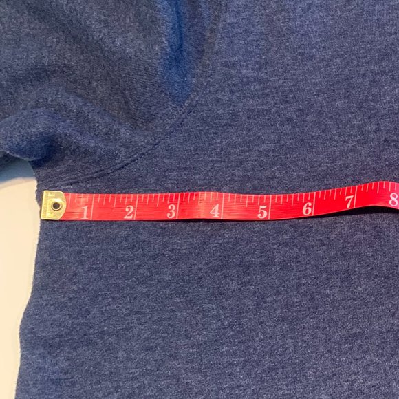 EUC Croft & Barrow Navy Blue Extra Soft 1/4 Zip Pullover Size Medium - Picture 4 of 8